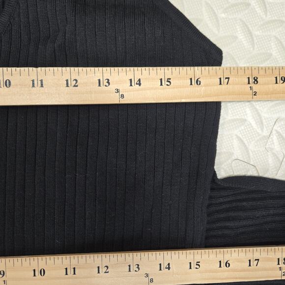 Good American Body Sexy Dress Womens 1X 5 Black Ribbed Knit Sleeveless Bodycon‎ - Picture 12 of 13